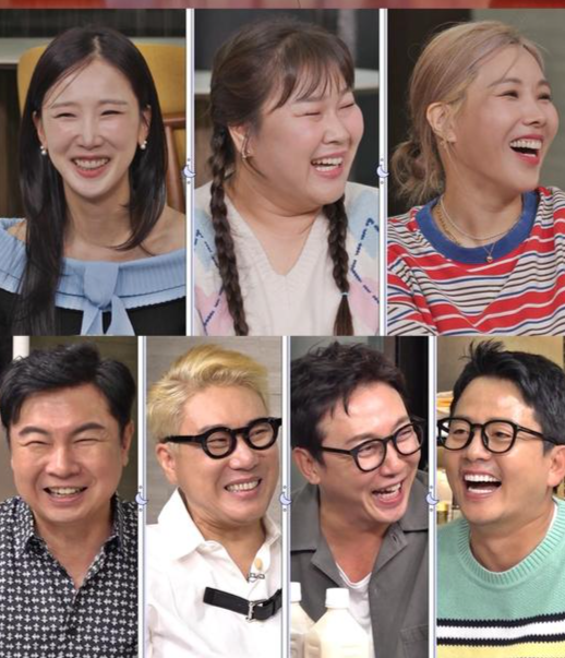 ‘입술 터치’에 탁재훈 설렘 폭발…신봉선·김민경·박소영, 현실 폭로전에 현장 초토화 / 사진=SBS