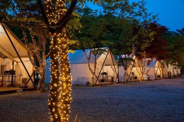 가평 더플래츠글램핑. 사진=더플래츠글램핑