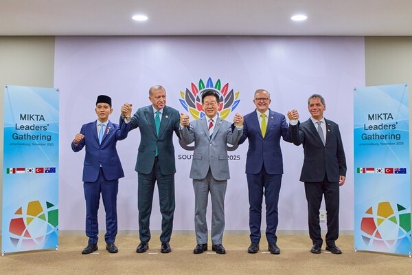‘국제협력 강화로 다자주의 재확인’…이재명·에르도안·알바니지 믹타 정상 회동 / 사진=대한민국 정책브리핑