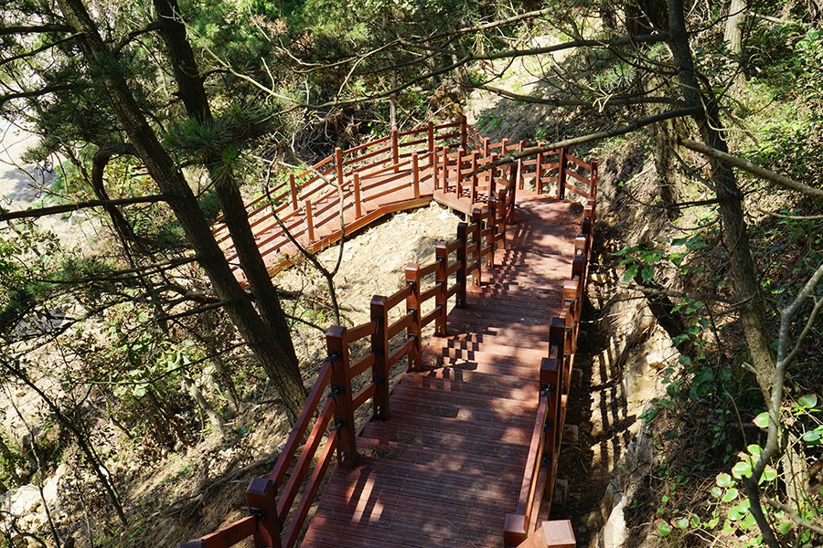 삽시도 둘레길의 모습. 사진=보령시 홈페이지