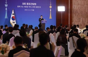 이재명, 한-아랍 진출의 베이스캠프 UAE서 “공동번영 확신, 든든한 조국 약속”