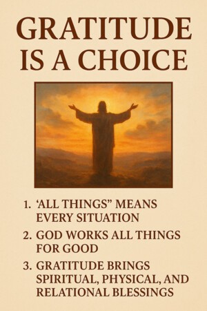 범사에 감사하라